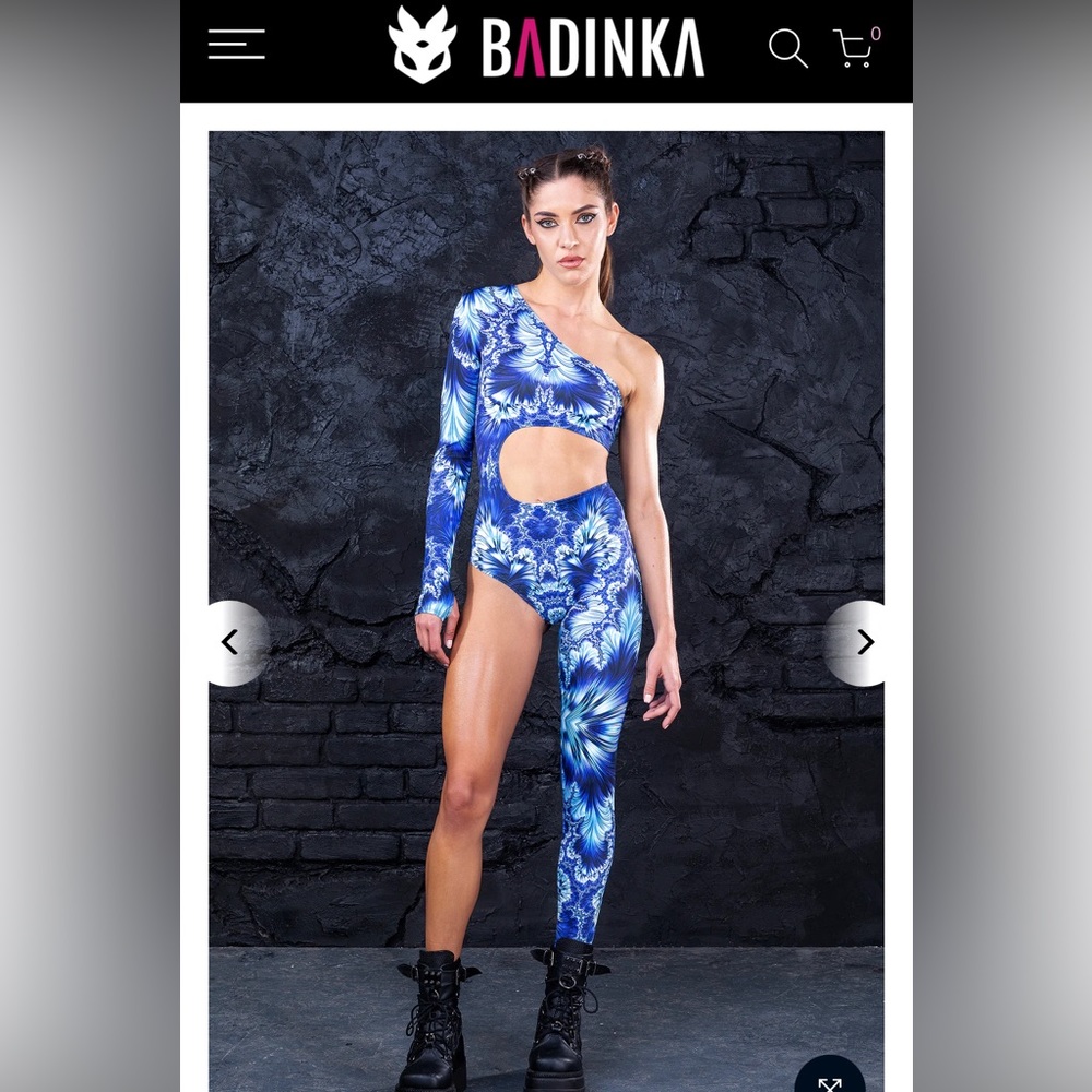 BADINKA CUTOUT BODYSUIT